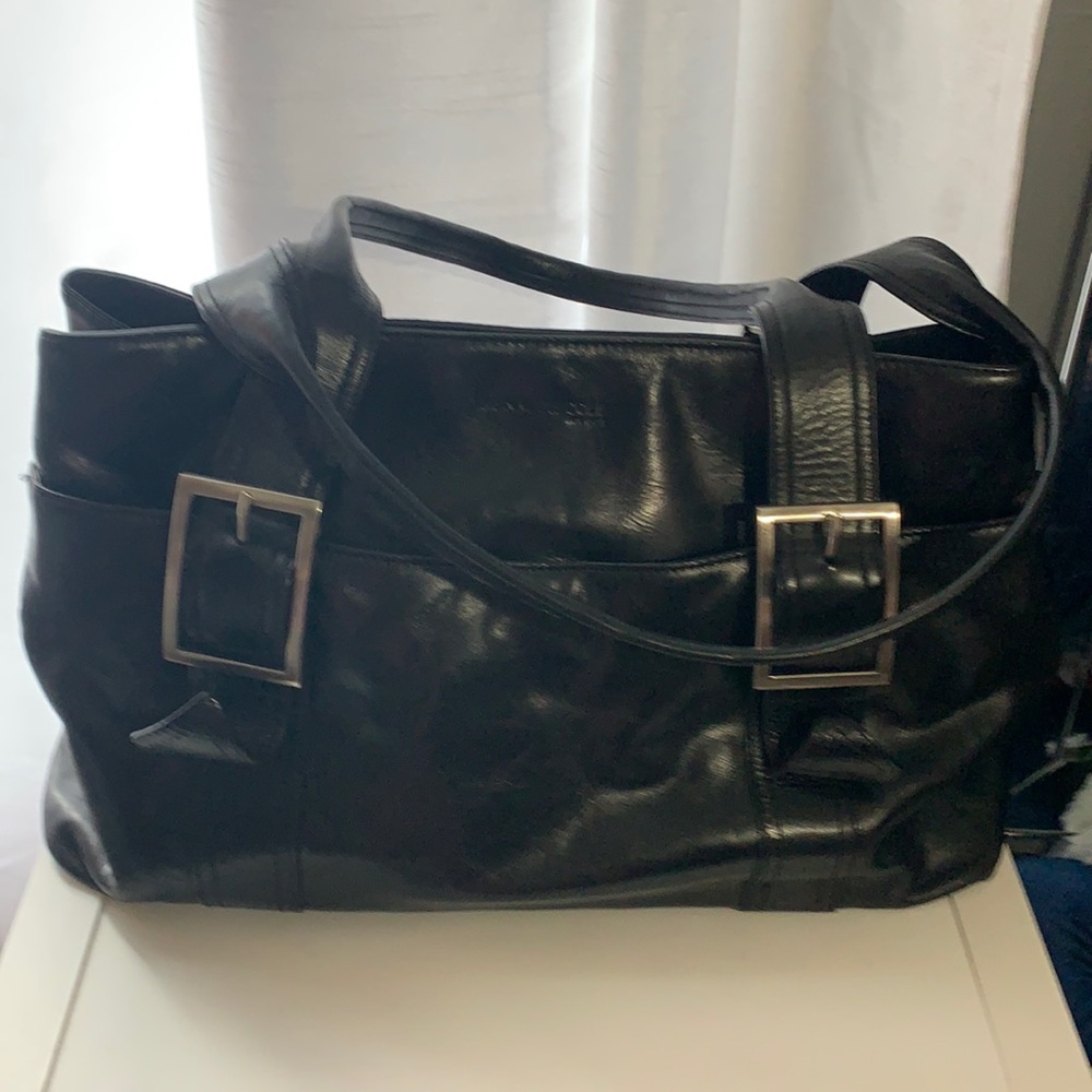 Kenneth Cole Black Leather Handbag